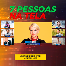 Carregar imagem no visualizador da galeria, 7 pessoas na tela