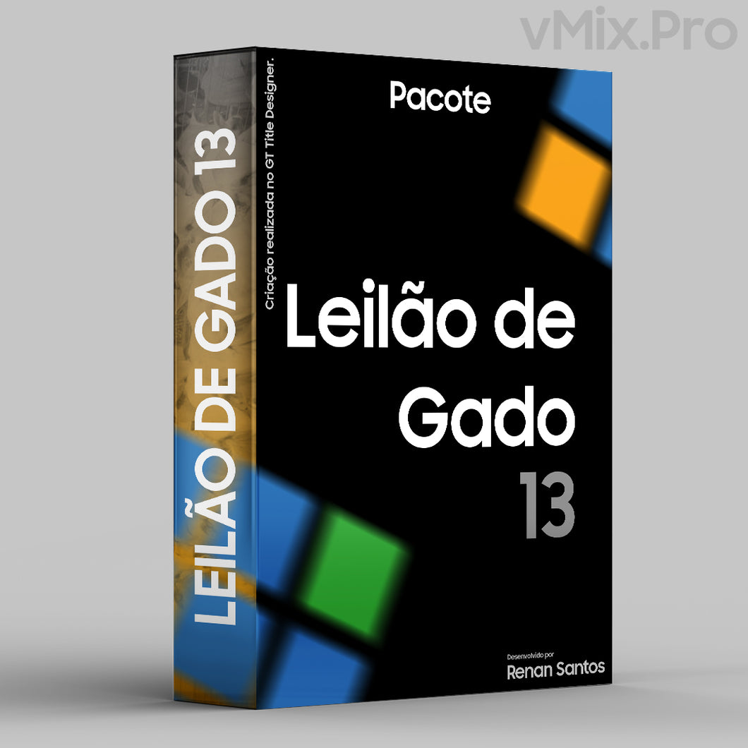 Pacote Leilão 13