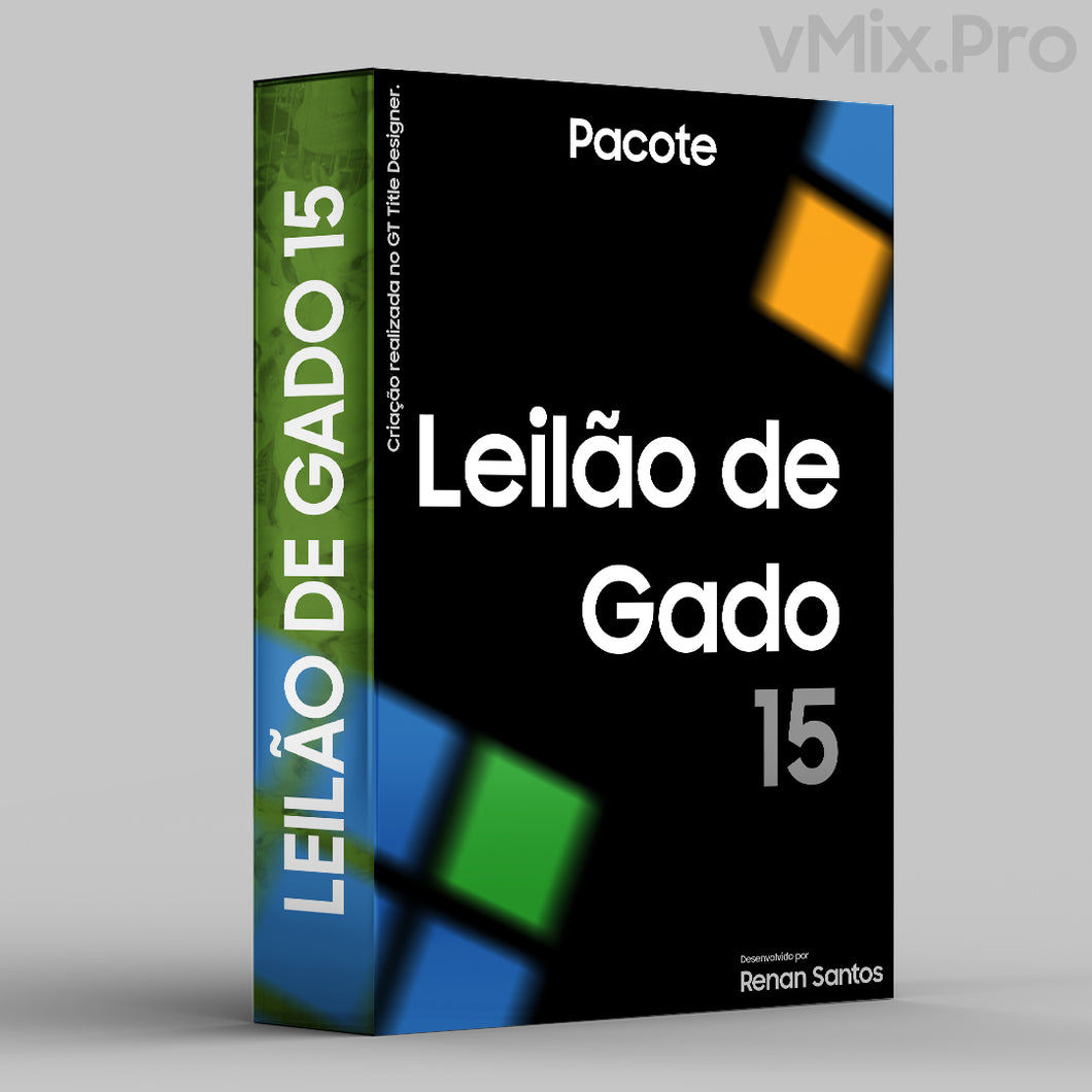 Pacote Leilão 15