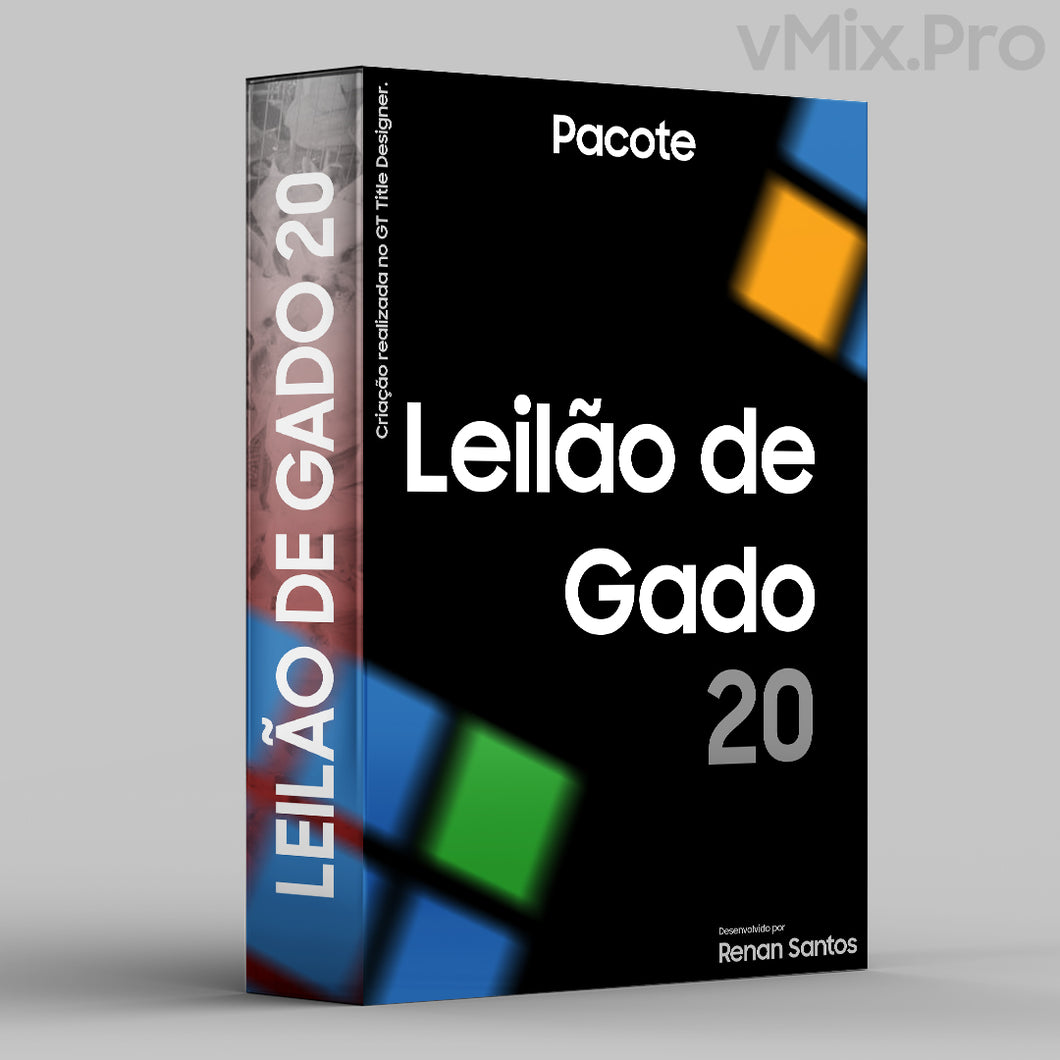 Pacote Leilão 20