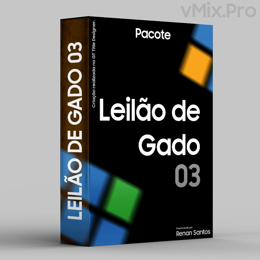 Pacote Leilão 03