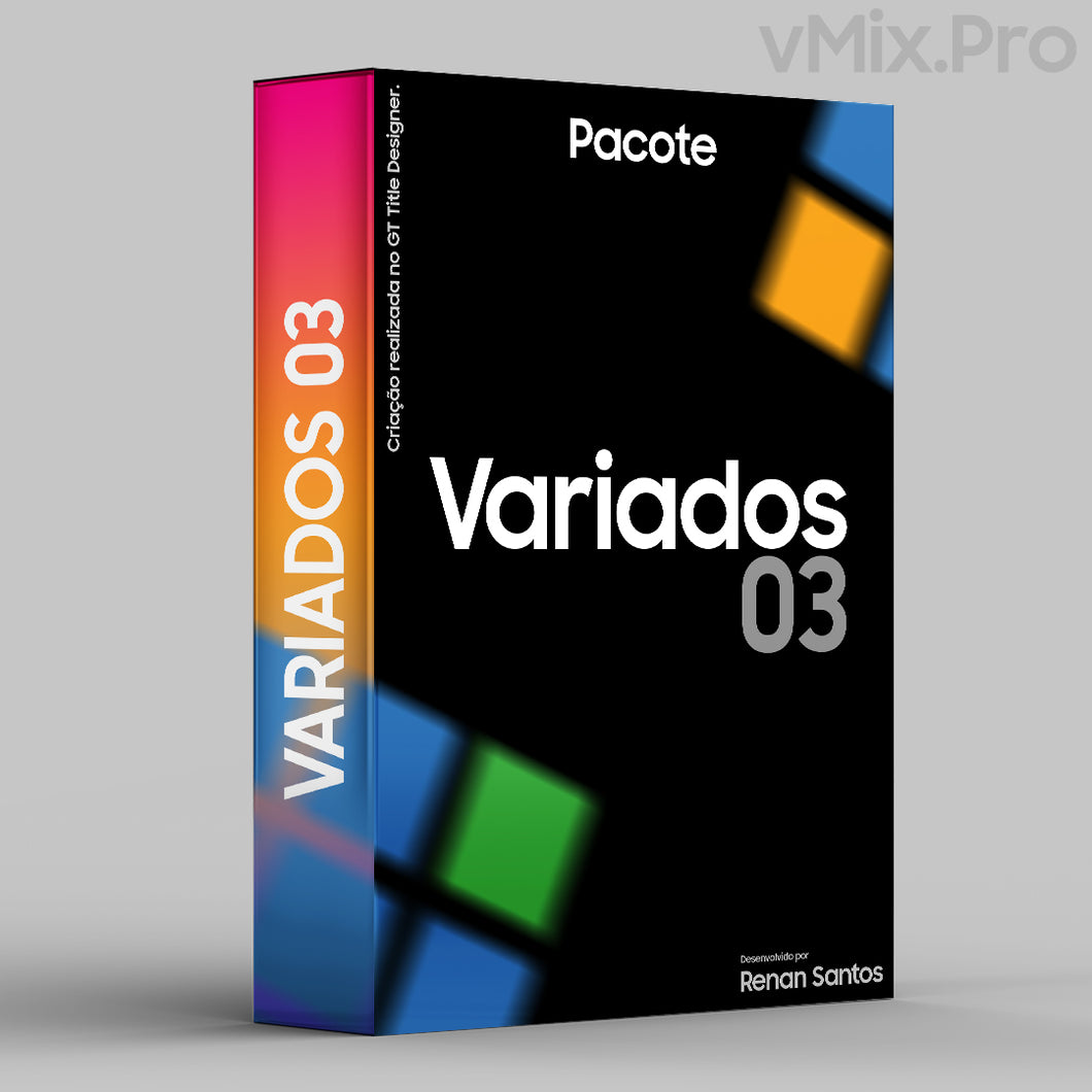 Pacote Variados 03